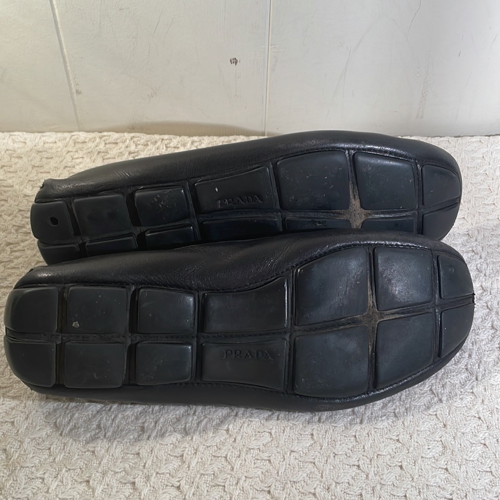 Men’s Prada Black Driving Loafers Unisex - Picture 4 of 7